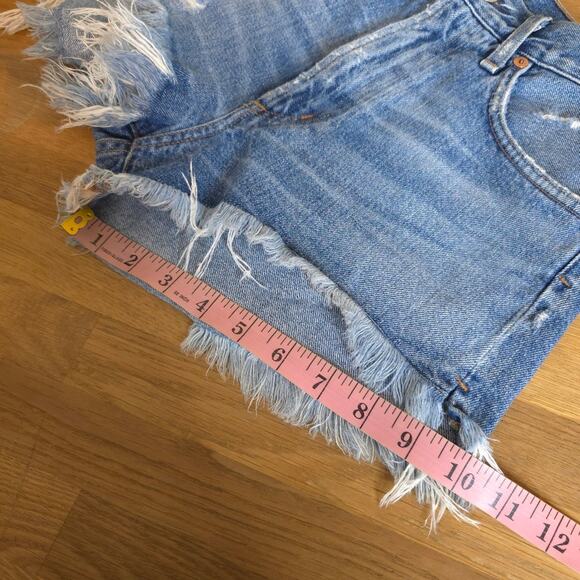 Citizens of Humanity Premium Vintage Danielle Mid-Rise Denim Short 24 - Picture 11 of 13